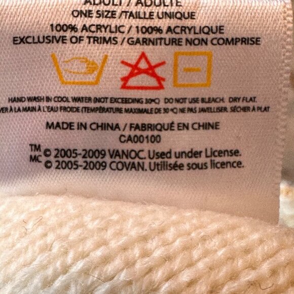 Canada Olympic Knitted Beanie Hat Hudsons Bay Co. One Size Acrylic - Picture 6 of 6